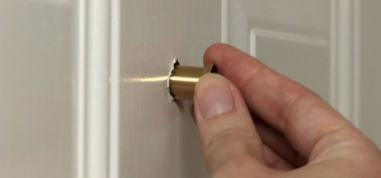 peephole door repair in Oceano