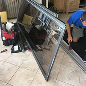 sliding glass door frame repair Oceano